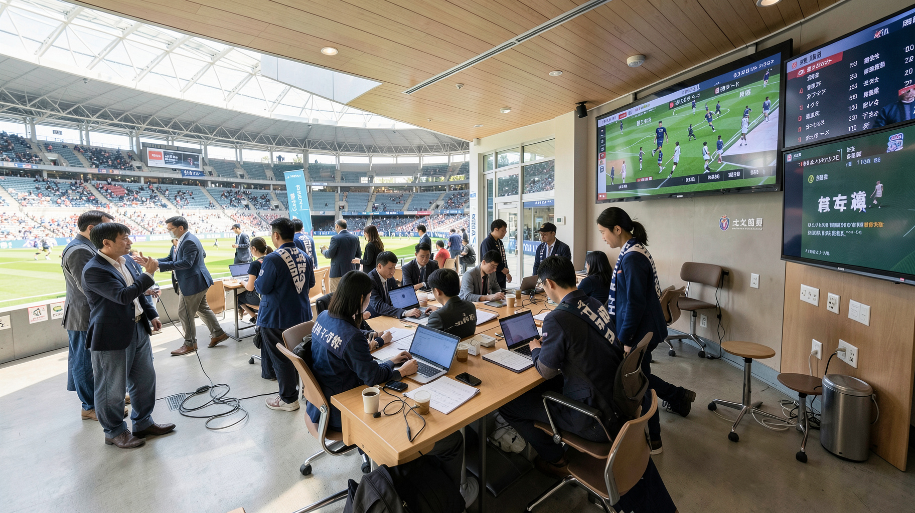 天皇杯2回戦のコワーキングスペース開設が示す、スポーツ施設の新しい収益モデル
